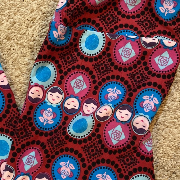 Lularoe Nesting doll leggings- last chance - Picture 2 of 3